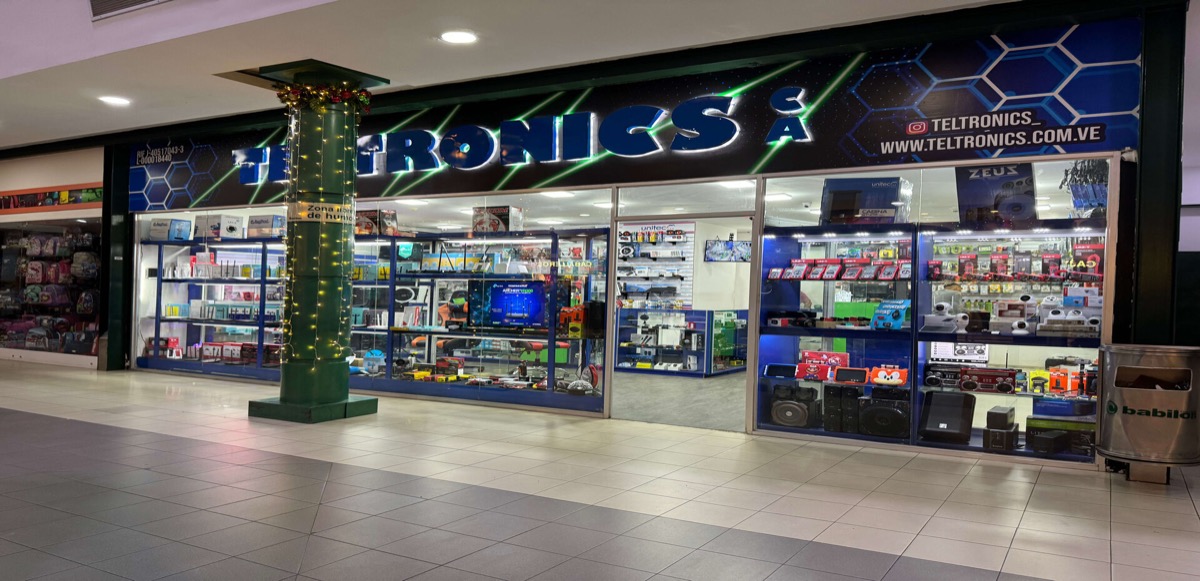 Vista general de la tienda Teltronics