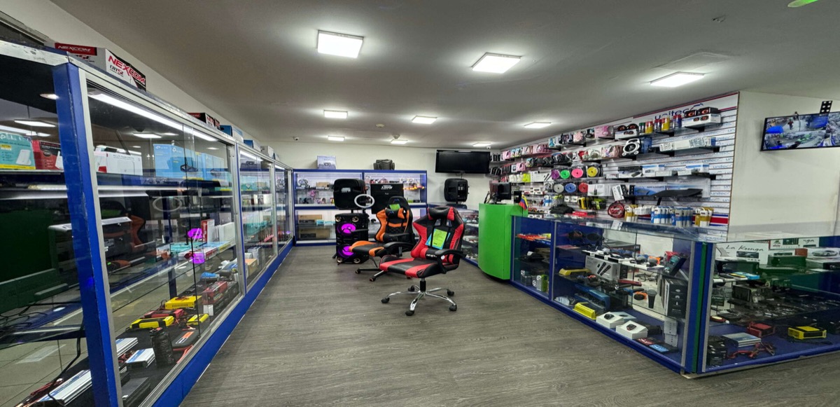 Interior de la tienda